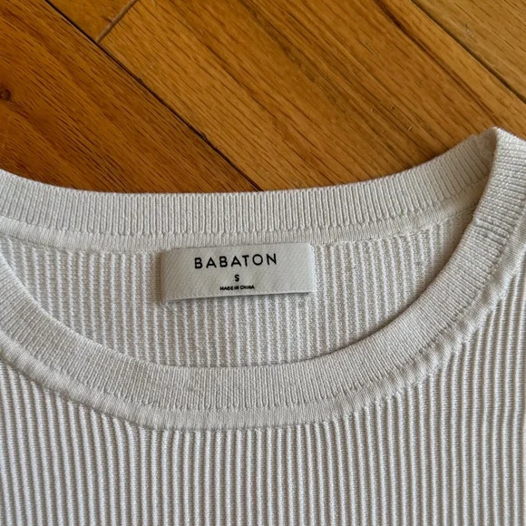 Aritzia Babaton Sculpt Knit Crop Tank Top - Picture 3 of 3